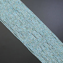 Load image into Gallery viewer, 2.5mm Faceted Cube Genuine Larimar Beads, Sku#U1926