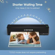 Load image into Gallery viewer, Crenova A4 Laminator – Hot &amp; Cold Modes, Compact Design