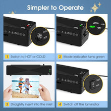 Load image into Gallery viewer, Crenova A4 Laminator – Hot &amp; Cold Modes, Compact Design