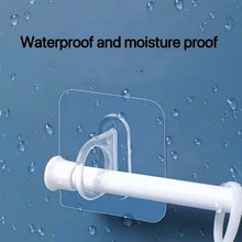 Load image into Gallery viewer, 4-Pack Clear Adhesive Utility Hooks