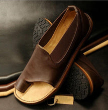Load image into Gallery viewer, Summer Fashion Sandals - Round Toe Slip-On Sandals