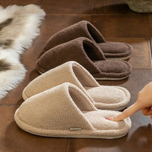 Load image into Gallery viewer, Fluffy Faux Fur Indoor Slippers – Non-Slip EVA Sole