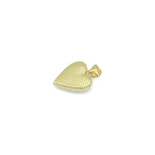 Load image into Gallery viewer, Silver Gold Opal Mop Heart Charm Pendant, Sku#LX750