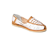 Load image into Gallery viewer, Cross Woven Huarache Horchata