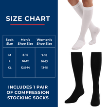 Load image into Gallery viewer, Women's Over The Calf Compression Stocking Socks (1 Pair)