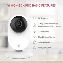 Load image into Gallery viewer, 2K HD Indoor/Outdoor Wi-Fi Camera – Color Night Vision, 2-Way Audio, Motion Tracking