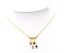 Load image into Gallery viewer, Multicolor CZ Charm, Sku#LK586