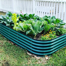 Load image into Gallery viewer, 17" Tall 10 In 1 Jumbo Modular Metal Raised Garden Bed Kit