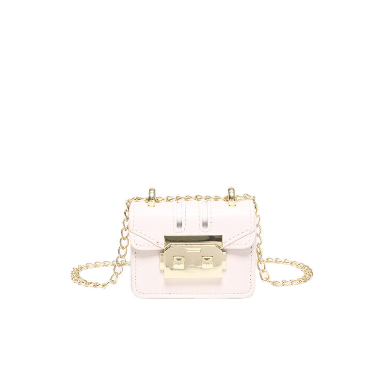 Women's Crossbody Shoulder Bag with Chain - Stylish PU Leather Handbag