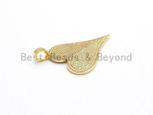 Load image into Gallery viewer, CZ Large Heart Pendant, Sku#F559