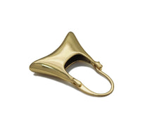 Load image into Gallery viewer, Gold Silver Purse Lady's Bag Shape Earrings, Sku#B332
