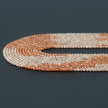 Load image into Gallery viewer, Orange Cat's Eye Round Faceted Beads, Sku#U1760
