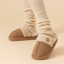 Load image into Gallery viewer, Plush Fleece Slippers for Women &amp; Men | Winter Warm Indoor House Shoes with Non-Slip Sole