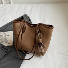 Load image into Gallery viewer, Textured Retro Minimalist Shoulder Bag