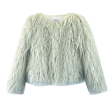Load image into Gallery viewer, Women's Solid Color Short Faux Shearling Fur Coat
