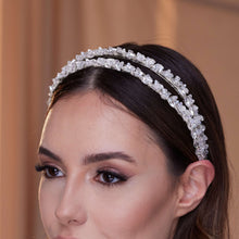 Load image into Gallery viewer, Crystal Beaded Hairband