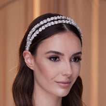 Load image into Gallery viewer, Crystal Beaded Hairband