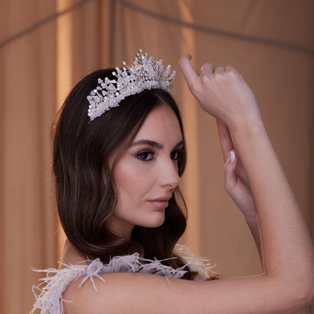 Crystal Rhinestone Bridal Tiara