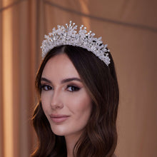 Load image into Gallery viewer, Crystal Rhinestone Bridal Tiara