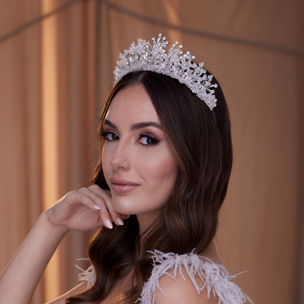 Crystal Rhinestone Bridal Tiara