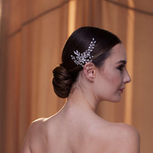 Load image into Gallery viewer, Two-Piece Crystal Beaded Headpiece