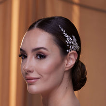 Load image into Gallery viewer, Two-Piece Crystal Beaded Headpiece