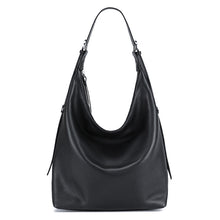 Load image into Gallery viewer, Women's Genuine Leather Bucket Shoulder Bag – Large Capacity Everyday Handbag