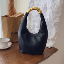 Load image into Gallery viewer, Women's Trendy Tote Bucket Bag - PU Leather Shoulder Bag for Everyday Commuting