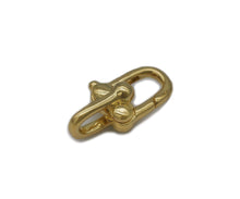 Load image into Gallery viewer, Silver Gold U shape Clasp, Sku#H335