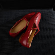 Load image into Gallery viewer, Full Grain Leather Mary Jane Flats