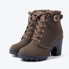Load image into Gallery viewer, Cross Strappy Martin Booties