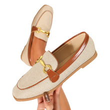 Load image into Gallery viewer, Slip-On Block Heel Loafers