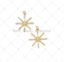 Load image into Gallery viewer, CZ Star Charm, Sku#F1439