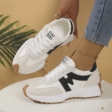 Load image into Gallery viewer, Women's Chunky Platform Sneakers - Casual Lace-Up Shoes