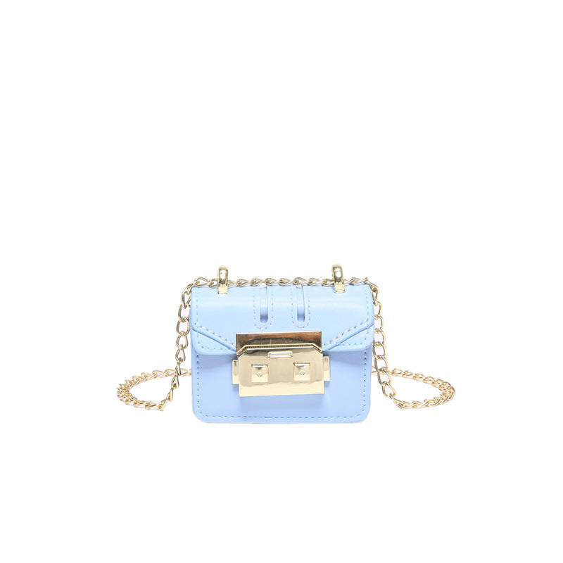 Women's Crossbody Shoulder Bag with Chain - Stylish PU Leather Handbag