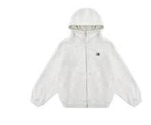Load image into Gallery viewer, Heavyweight High-neck Air-layer Hooded Sweatshirt