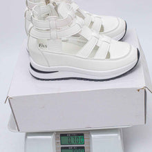 Load image into Gallery viewer, Women's Hollow Out Platform Sandals | Close Toe Velcro Summer Shoes
