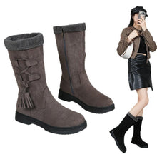 Load image into Gallery viewer, Thick-Soled Fleece-Lined Snow Boots