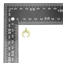 Load image into Gallery viewer, Plain Gold Horn Shape Charm Pendant, Sku#LK1055