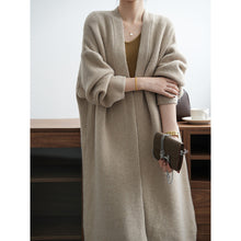 Load image into Gallery viewer, Womens Casual Long-sleeve Solid-color Sweater Cardigan