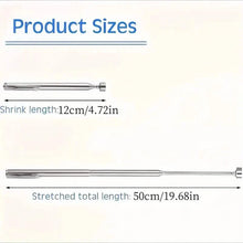 Load image into Gallery viewer, 3-in-1 Telescopic Magnetic Grabber Tool – Stainless Steel, Non-Electric