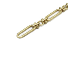 Load image into Gallery viewer, High Quality Long paperclip with dots bar connector Chain By