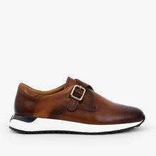 Load image into Gallery viewer, The Torino Tan Leather Men Sneaker