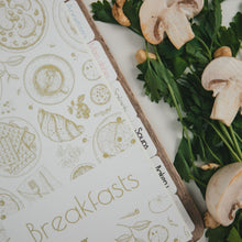 Load image into Gallery viewer, Dividers for Recipe Book
