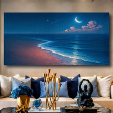 Load image into Gallery viewer, Beach Shoreline Coastal Wall Art V