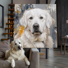 Load image into Gallery viewer, Customized Pet Portrait Abstract Wall Art