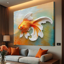 Load image into Gallery viewer, 3D Goldfish Wall Art