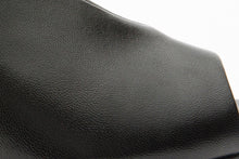 Load image into Gallery viewer, The Cimla Pumpkin Heel Black Leather Women Sandal