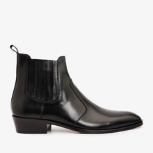 Load image into Gallery viewer, The Sorhag Black Leather Dress Men Boot