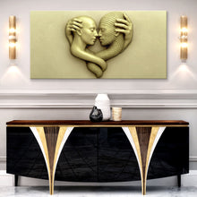 Load image into Gallery viewer, Eternal Love Figure Abstract Wall Art